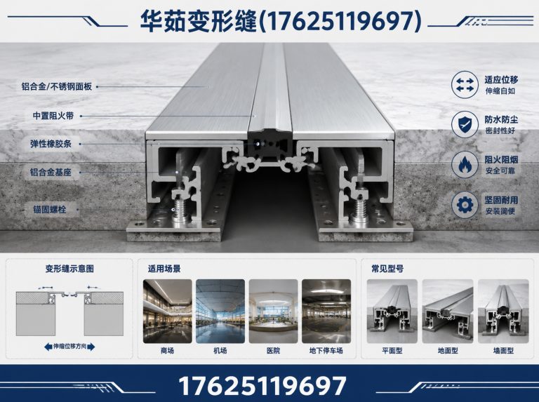 虎丘区抗震型变形缝展示图